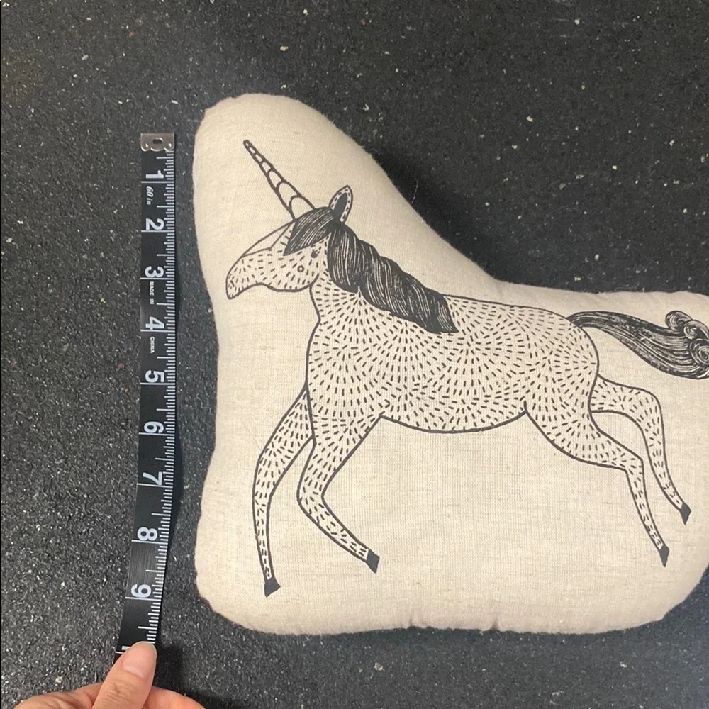 Unicorn Cream Pillow
